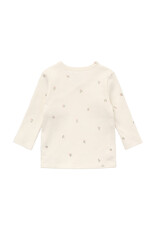 Noppies Top LS AOP Egret