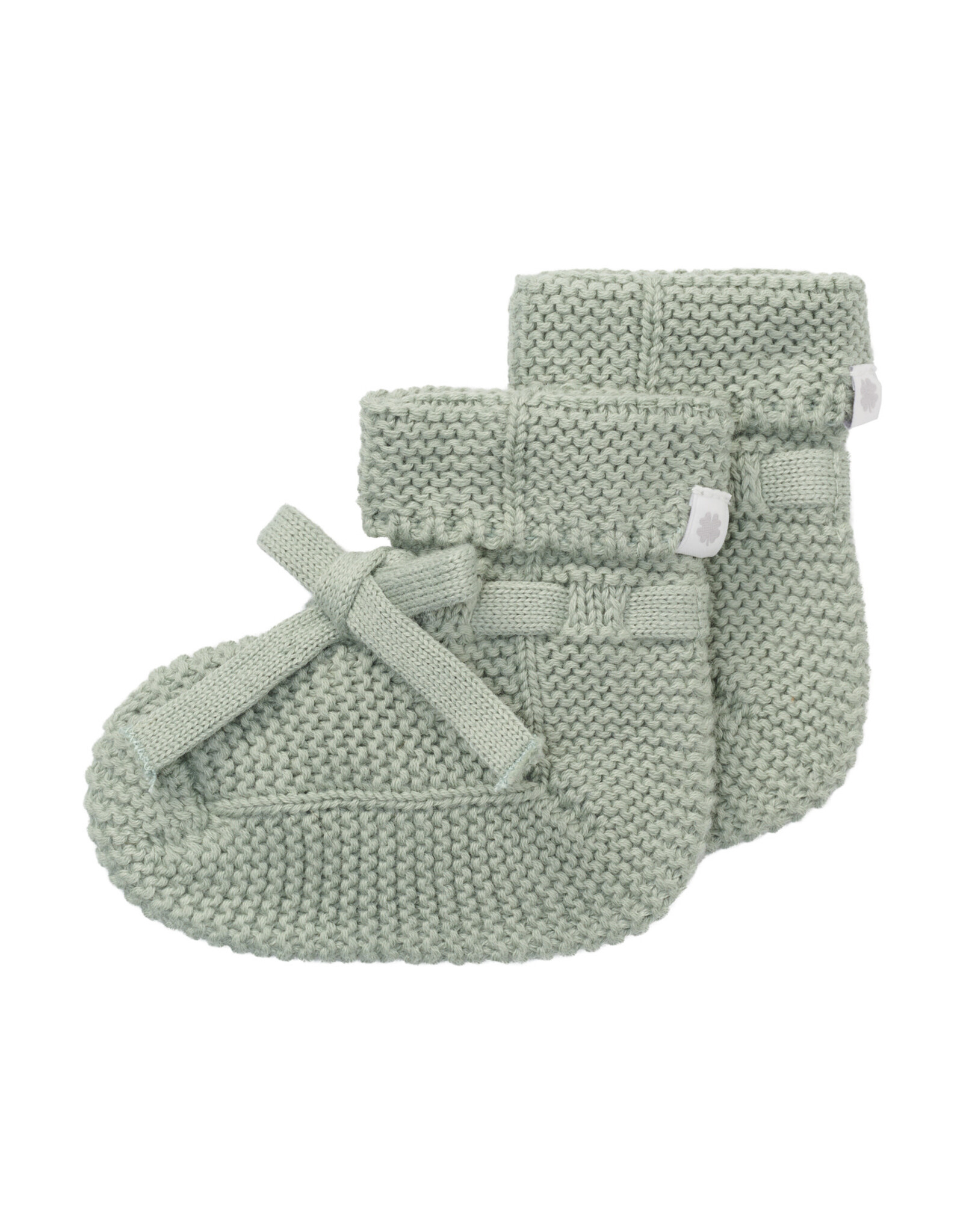 Noppies U Booties knit Nelson Iceberg Green