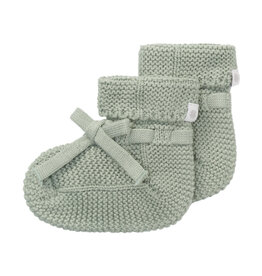 Noppies U Booties knit Nelson Iceberg Green uni nos