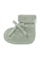 Noppies U Booties knit Nelson Iceberg Green