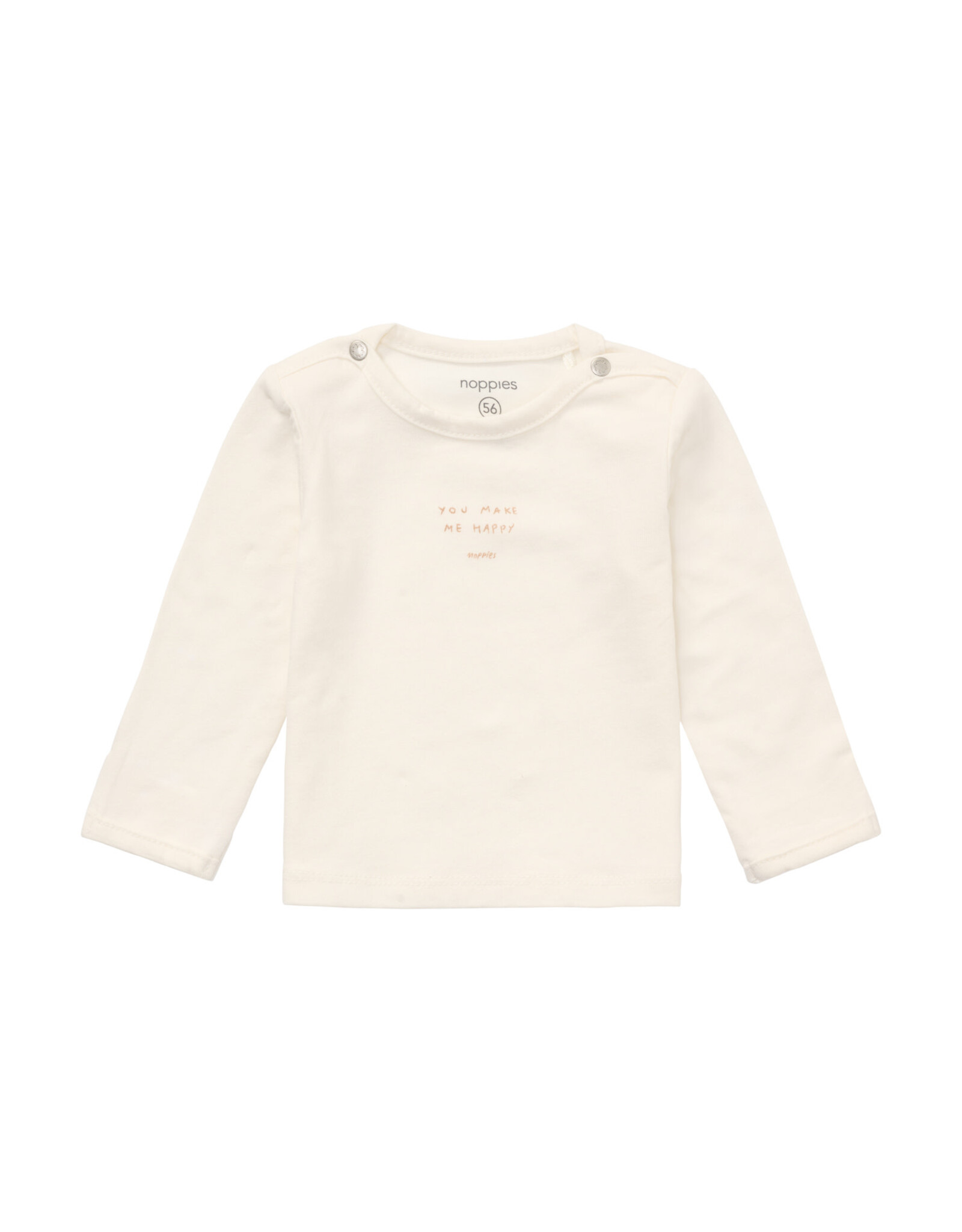 Noppies Unisex Tee Neisse Longsleeve Egret
