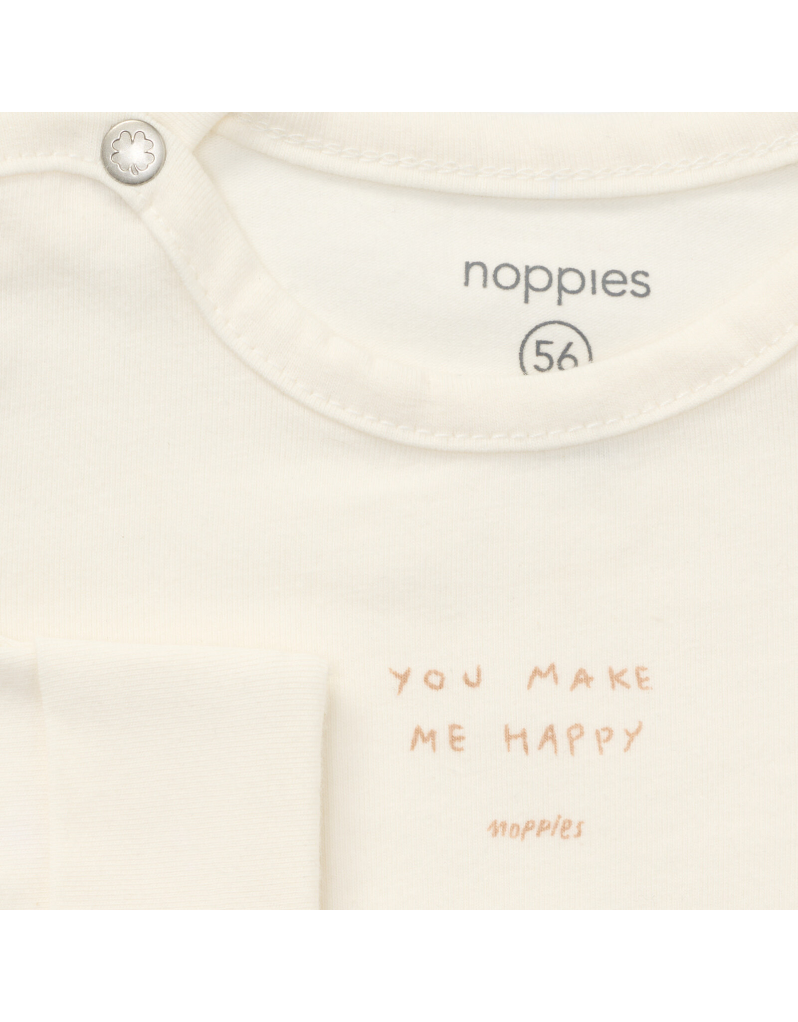 Noppies Unisex Tee Neisse Longsleeve Egret
