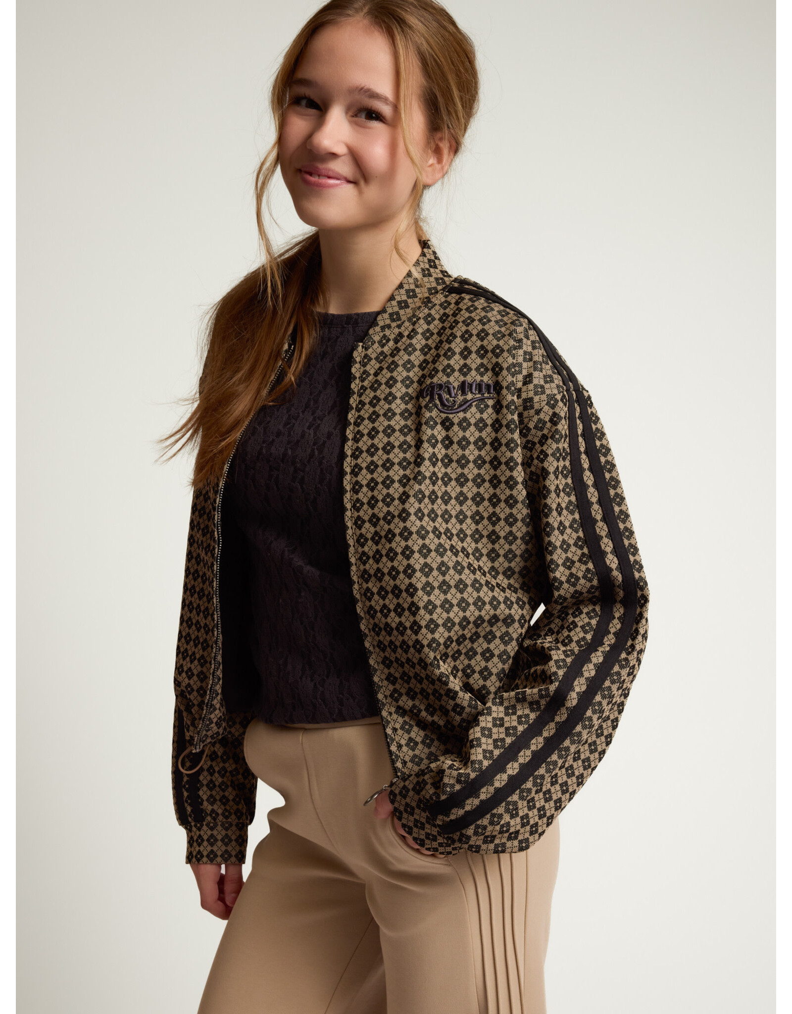Looxs 10sixteen Cardigan Argyle