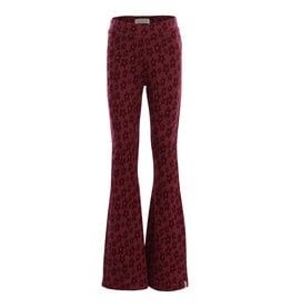 Little Looxs Little jacquard flare pants Festive Flower