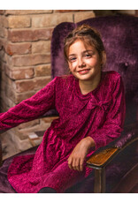 Little Looxs Little velvet dress Ruby red