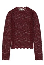 Garcia U262613_girls T-shirt ls dark cherry