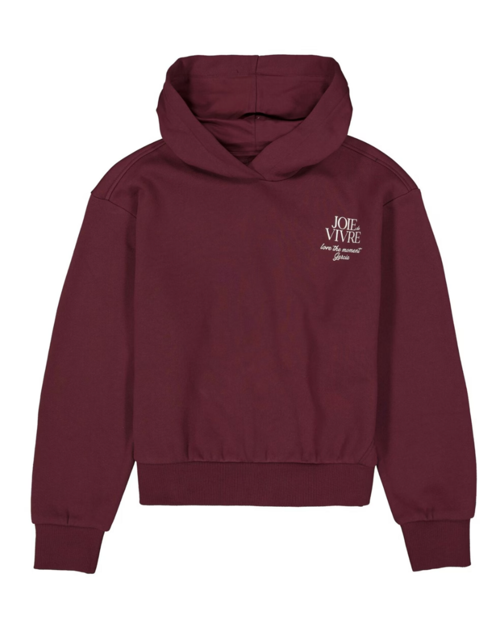 Garcia U262663_girls sweat black cherry