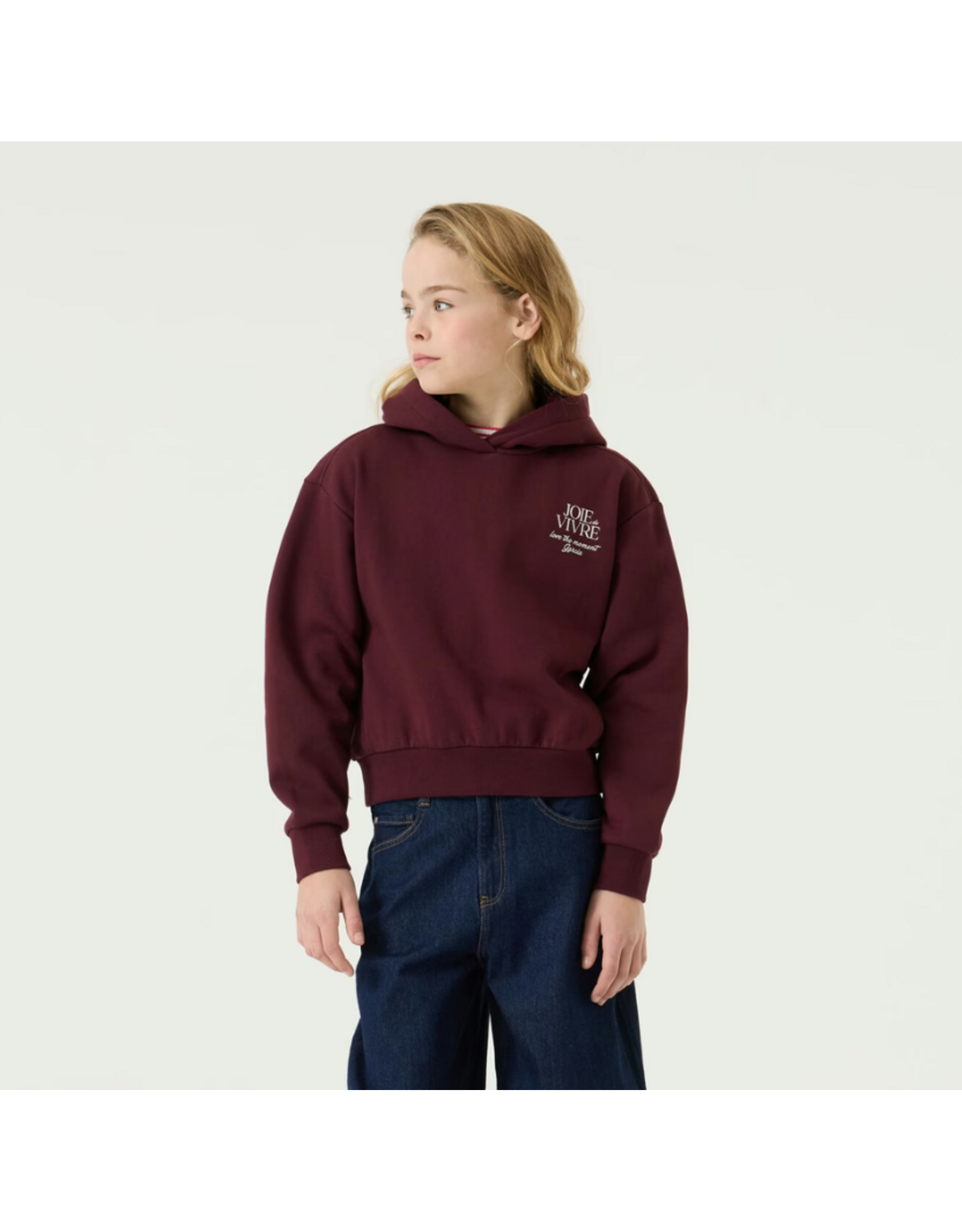 Garcia U262663_girls sweat black cherry