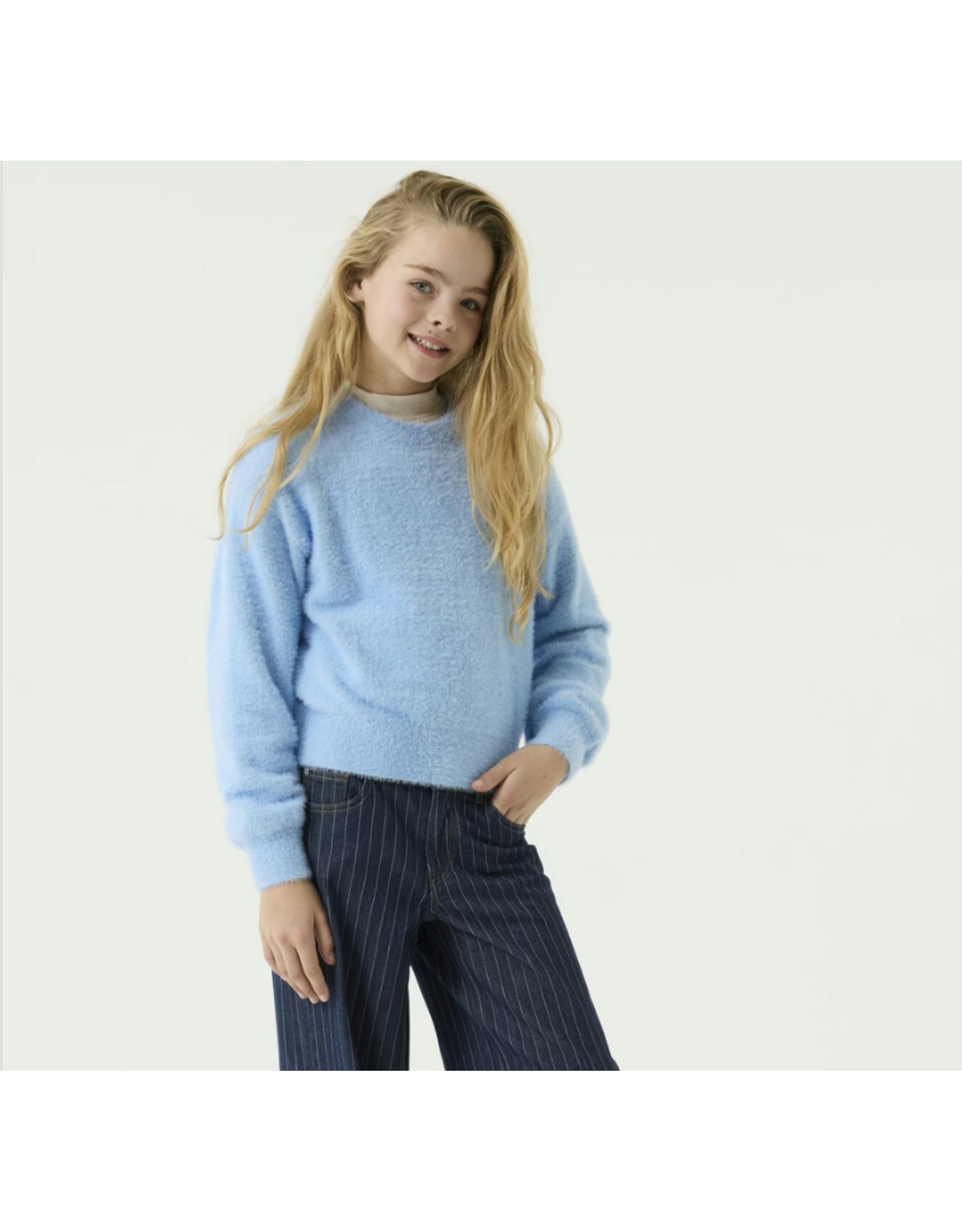 Garcia U262640_girls pullover alice blue