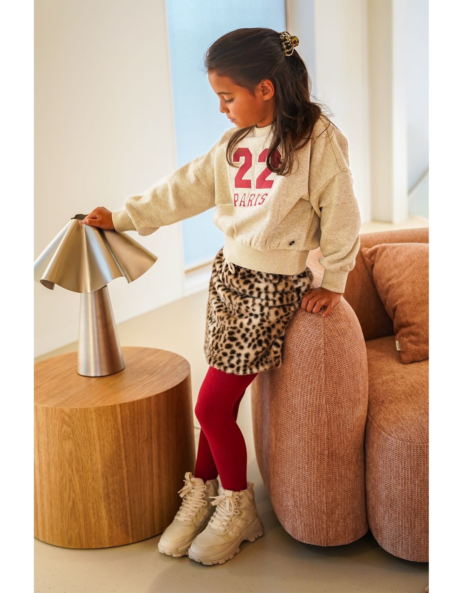 Like Flo Danee Flo girls oversized sweater Glitter melee