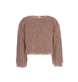 Like Flo Celina Flo girls fringes blouse Champagne