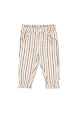 Feetje Broek streep - My Little Love Taupe