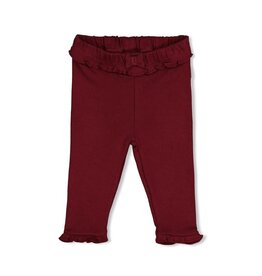 Feetje Legging pointelle rib - My Little Love Bordeaux