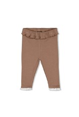 Feetje Legging rib - My Little Love Taupe