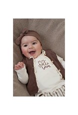 Feetje Longsleeve ruches - My Little Love Offwhite