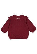 Feetje Sweater relaxed fit - My Little Love Bordeaux