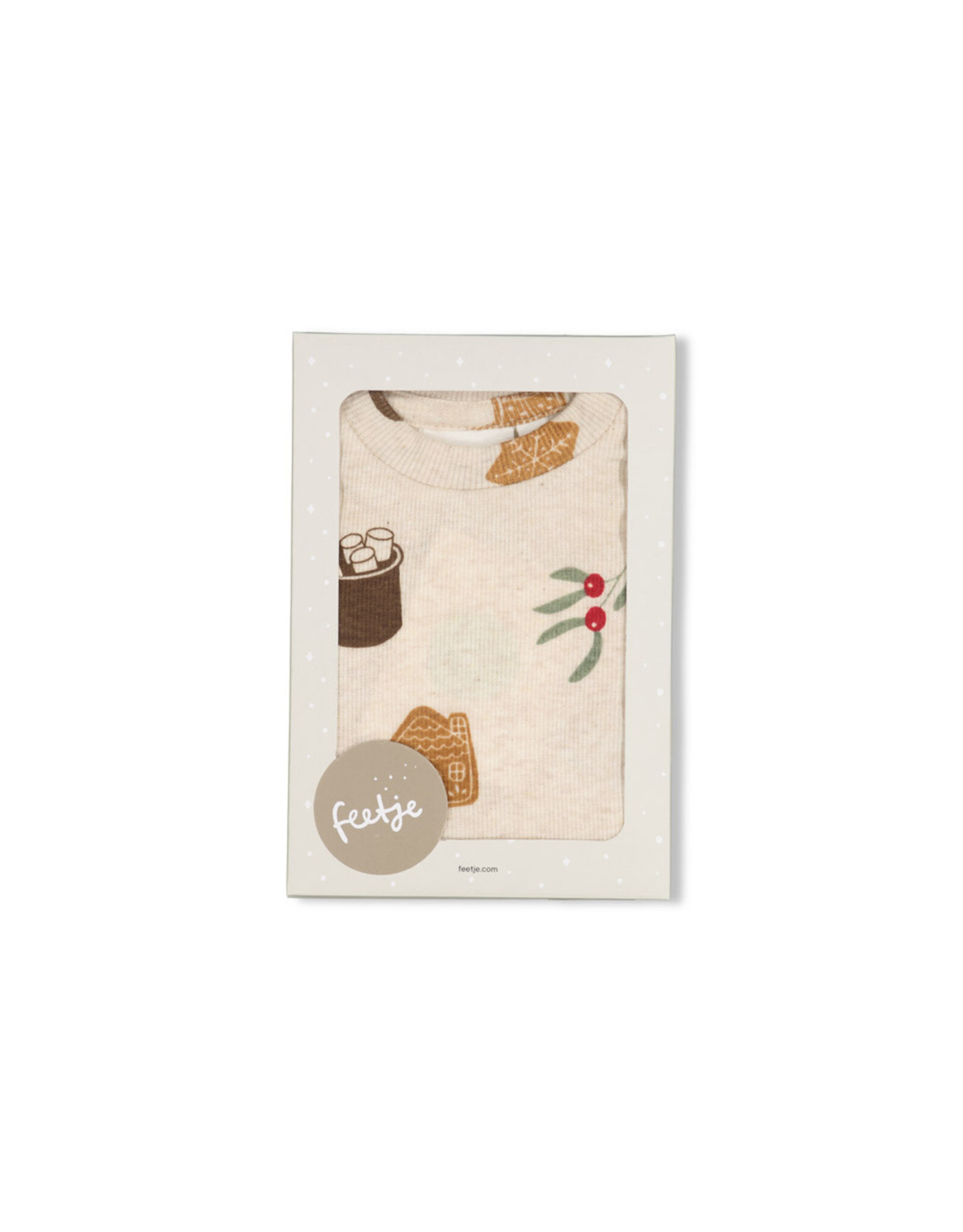Feetje Cosy Cookie -Offwhite melange  Premium Sleepwear by Feetje