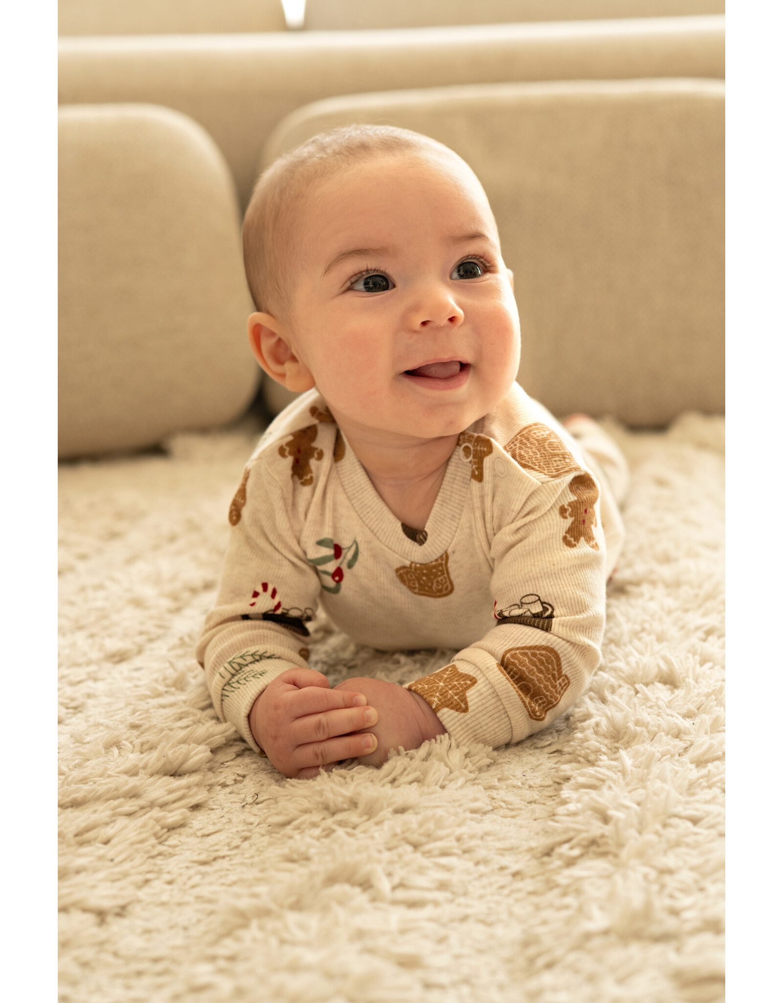 Feetje Cosy Cookie -Offwhite melange  Premium Sleepwear by Feetje
