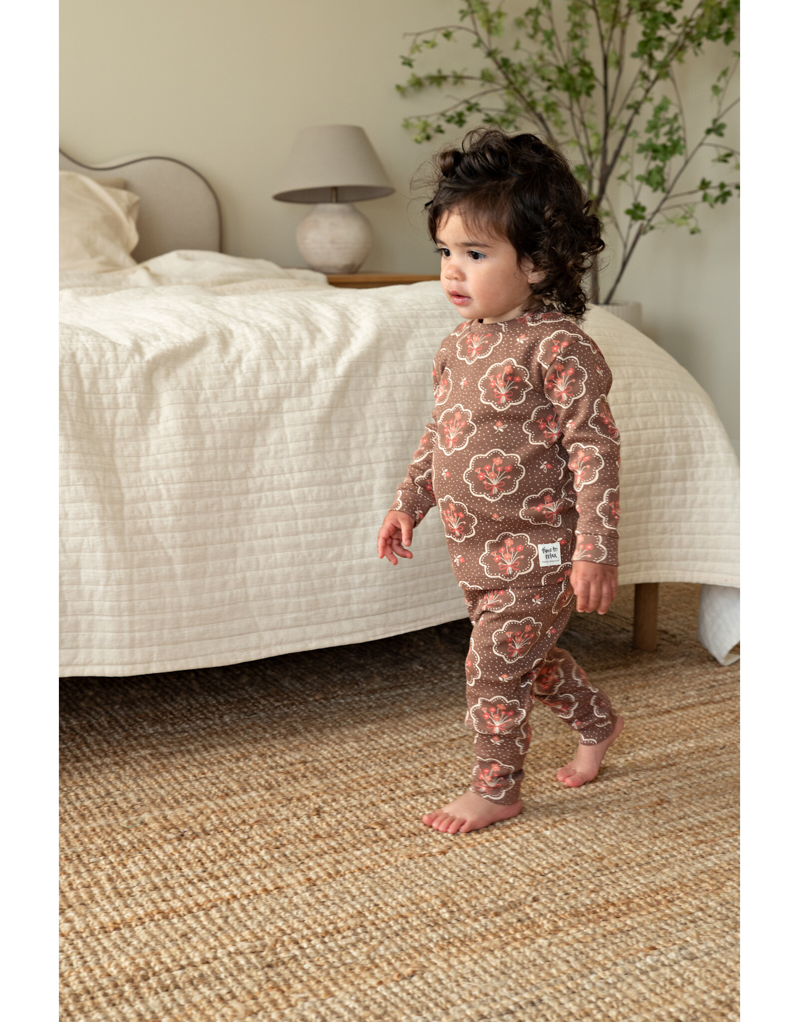 Feetje Maddie Medallion - Bruin  Premium Sleepwear by Feetje