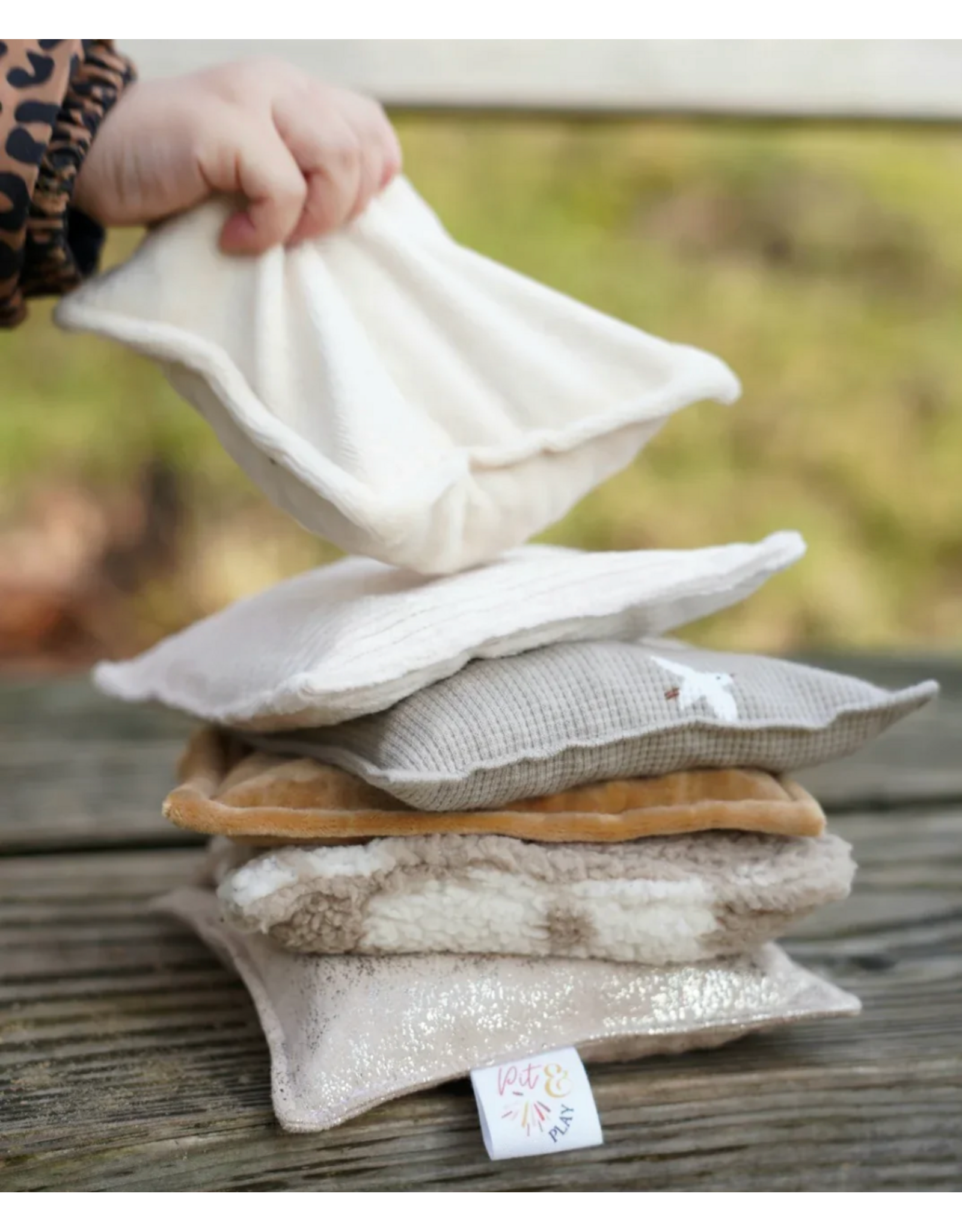 Pit and Play Naturel spark pittenzakjes