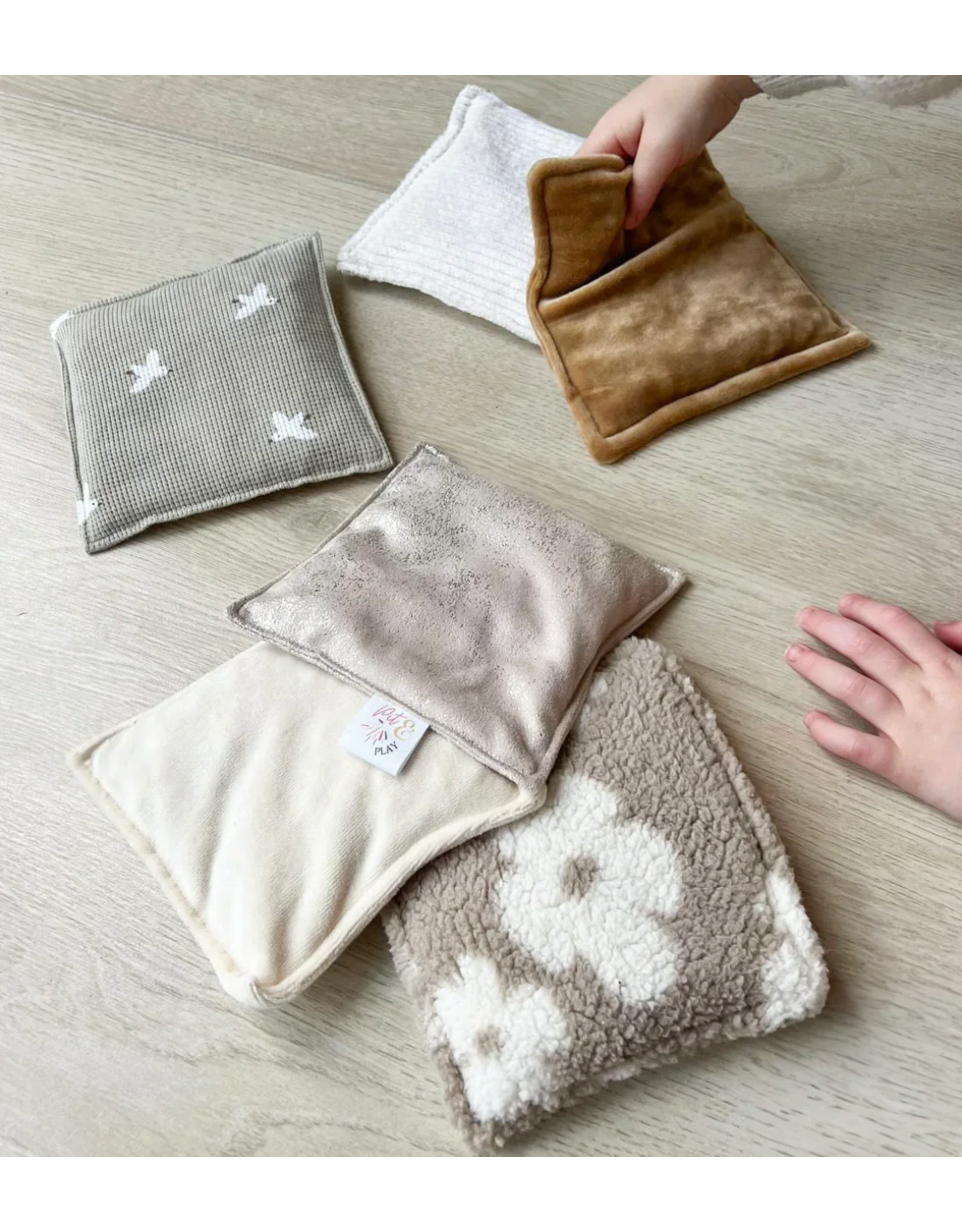 Pit and Play Naturel spark pittenzakjes