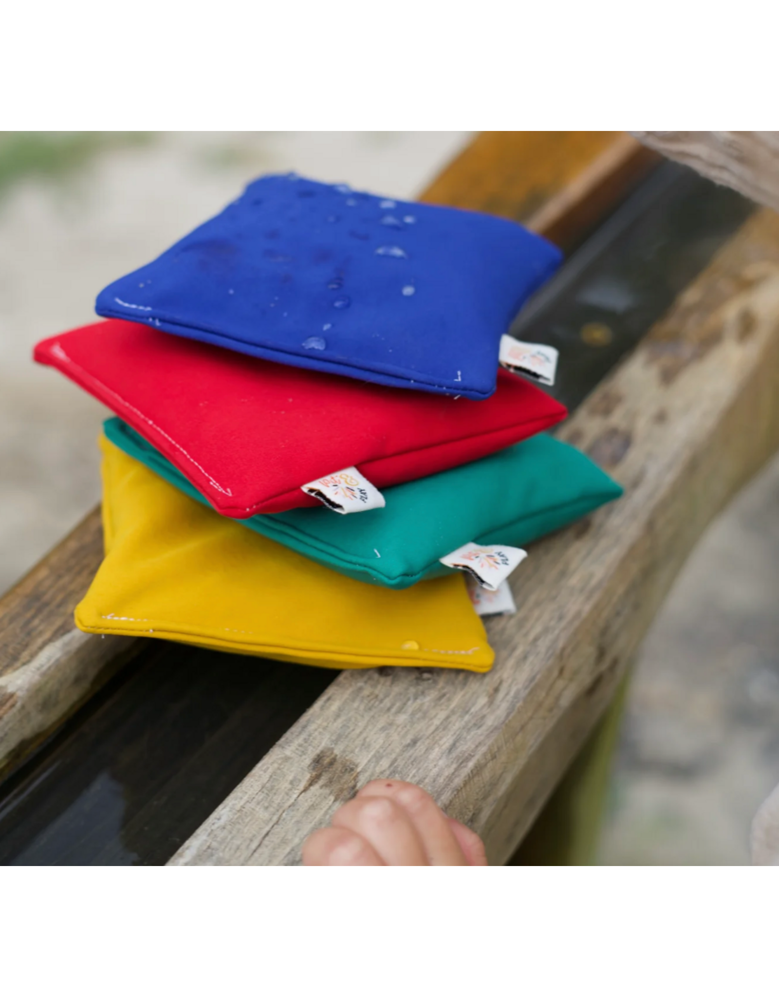 Pit and Play Waterafstotende Regenboog pittenzakjes