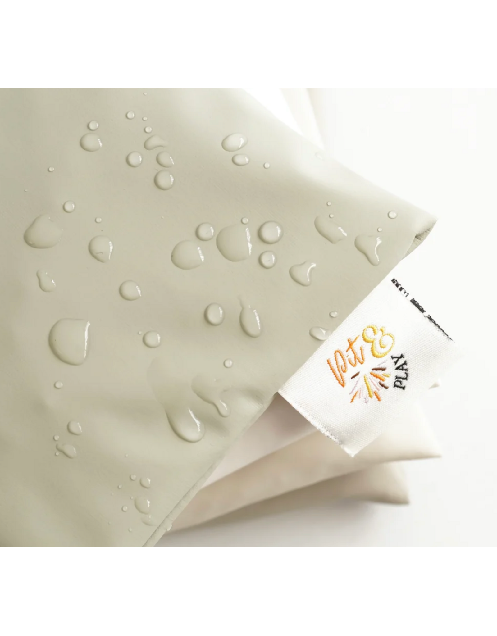Pit and Play Waterafstotende naturel green pittenzakjes
