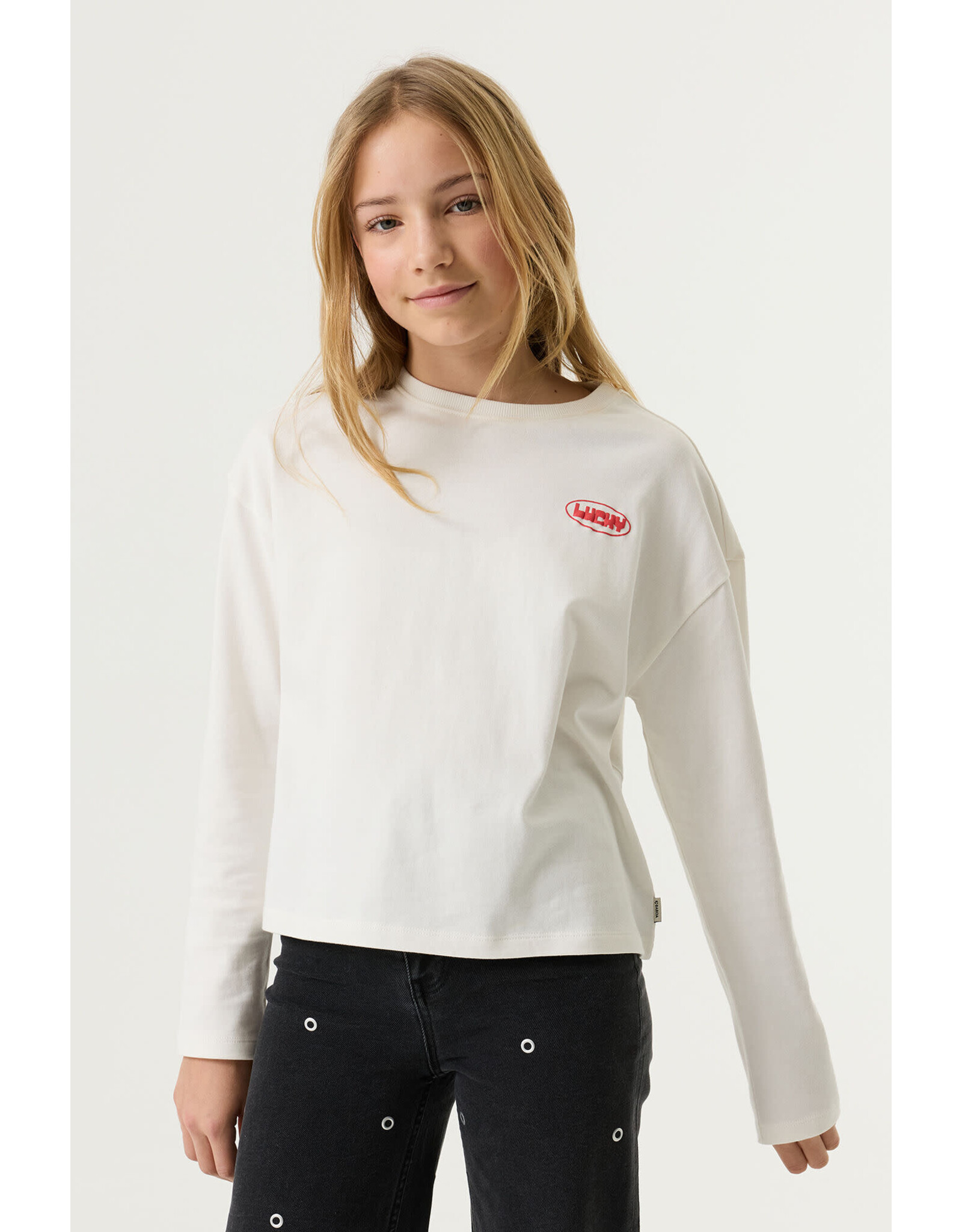 Garcia V262403_girls T-shirt ls off white