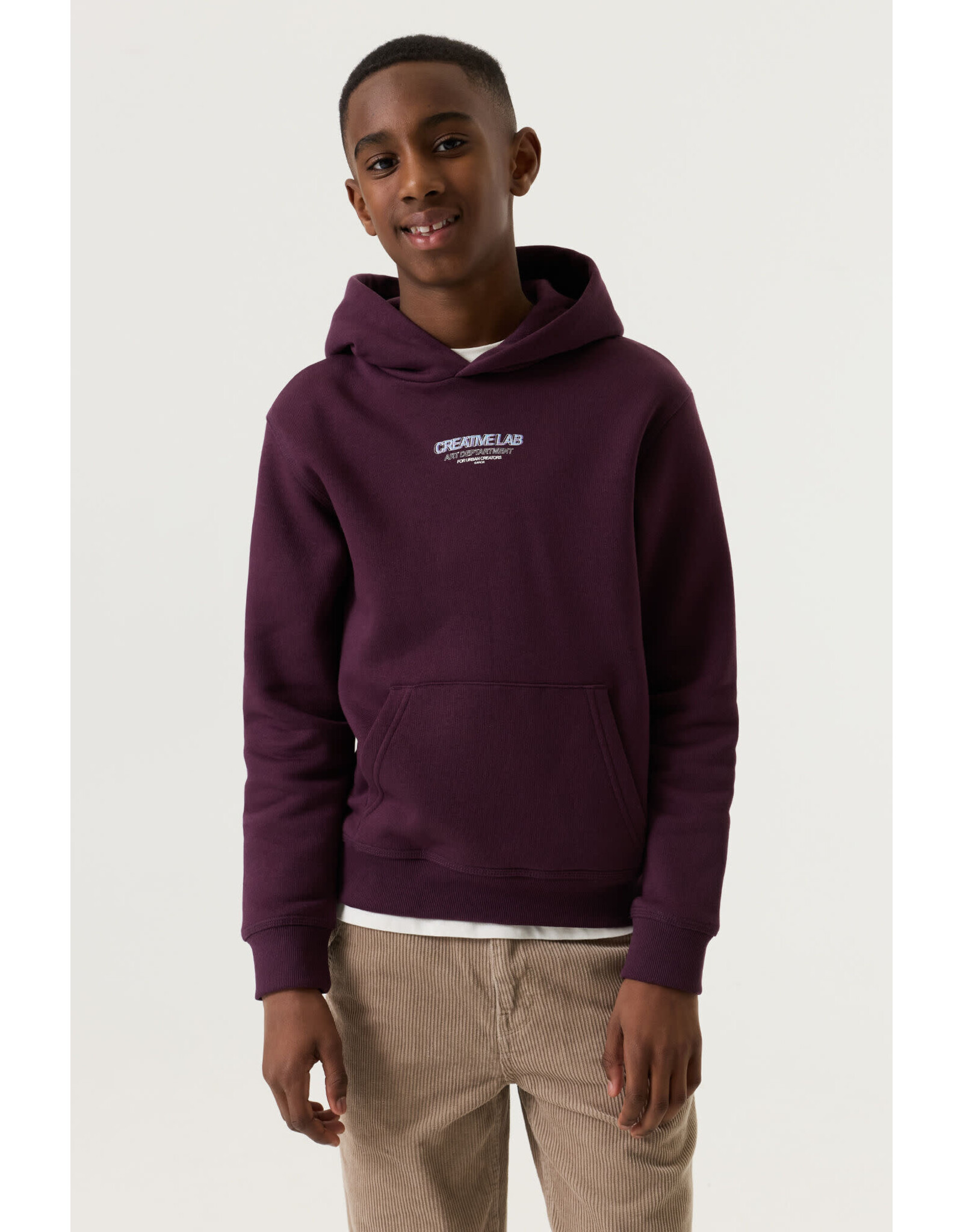 Garcia V263661_boys sweat dark maroon
