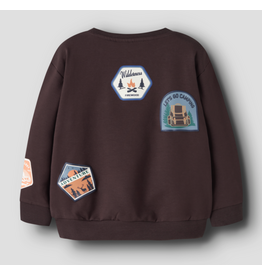 Name it NMMOLE LS NREG SWEAT BRU Chocolate Plum