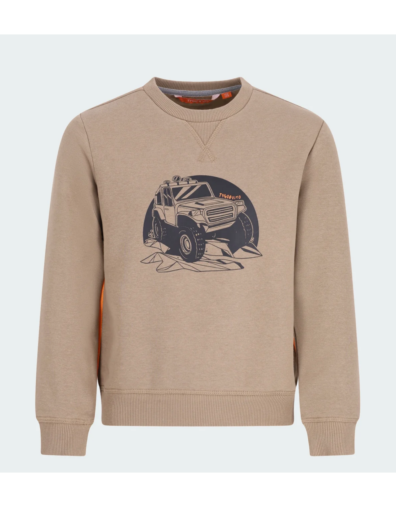 Tygo & vito Sweater Sten Timber Wolf