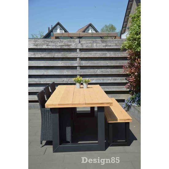 Industriële bank voor in de tuin online kopen ? DESIGN85 Design85