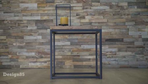 Salontafel steigerhout met stalen frame