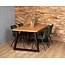 Design85 Industriële eiken eettafel Vuur van Design85