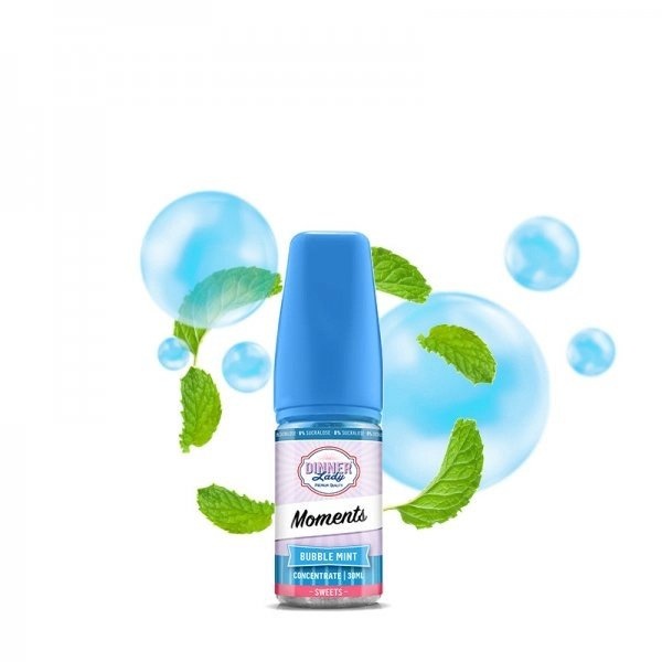 Dinner Lady Dinner Lady -  (Moments) Bubble Mint 30ml Flavour Concentrate