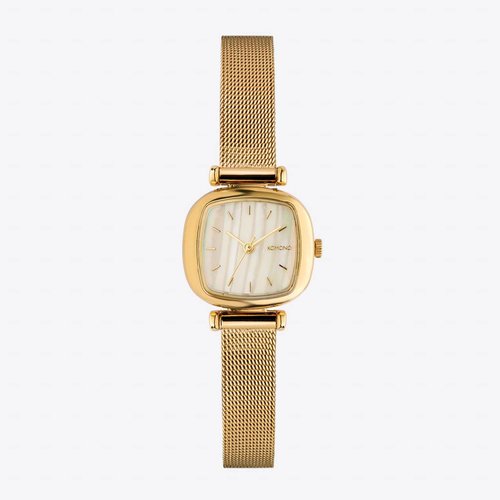 Komono Moneypenny Royale Gold White Orologio