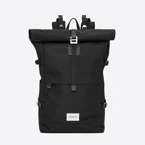 Sandqvist Bernt Black Backpack