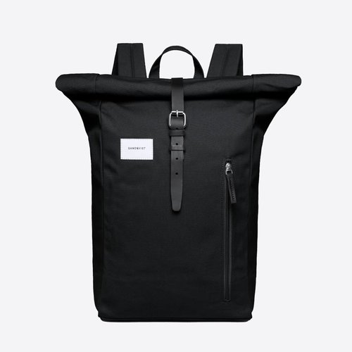 Sandqvist Dante Black Backpack