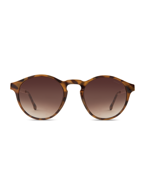 Komono Devon Metal Tortoise Rose Gold Lunettes de Soleil