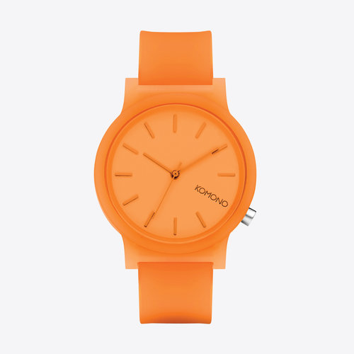 Komono Mono Neon Orange Glow Horloge