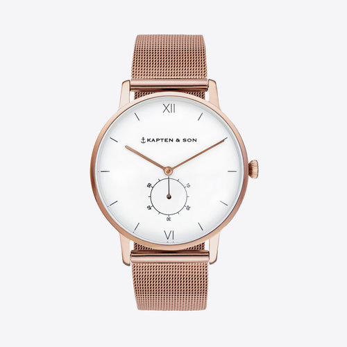 Kapten and Son Heritage Mesh Horloge Kapten and Son Heritage Mesh Horloge