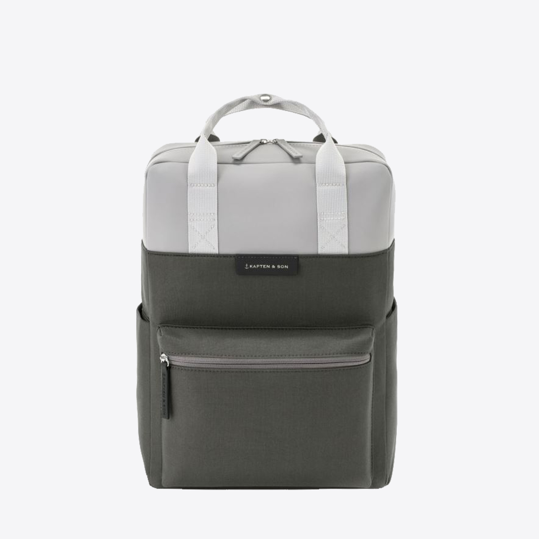 Kapten and Son Bergen Grey Black Backpack FREE 24h delivery