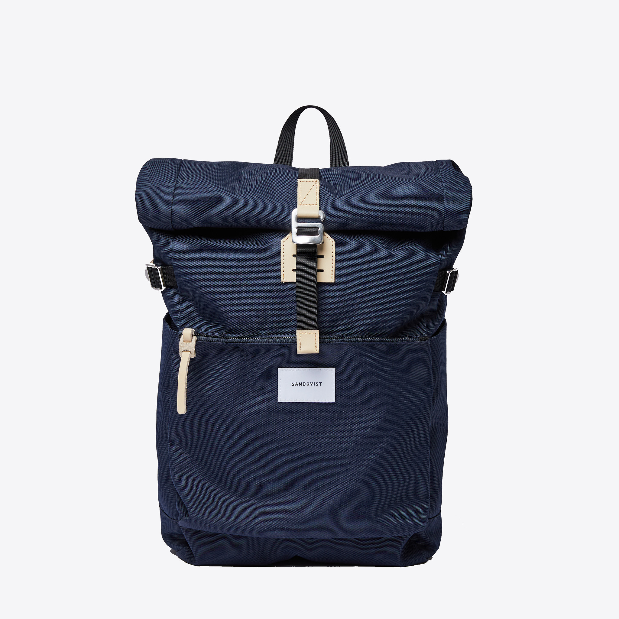 Sandqvist Ilon Navy Backpack - FREE 