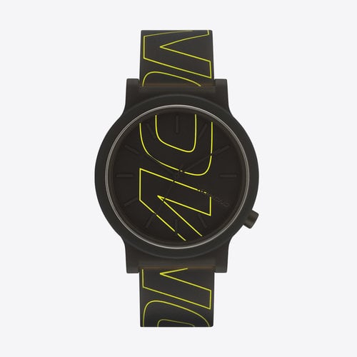 Komono Mono Tag Yellow Lines Watch