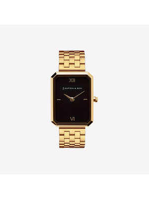 Kapten and Son Grace Gold Black Steel Klocka