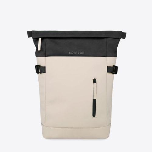 Kapten and Son Aarhus Cream Black Backpack