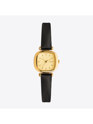 Komono Moneypenny Gold Black Uhr