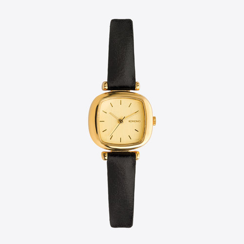 Komono Moneypenny Gold Black Orologio