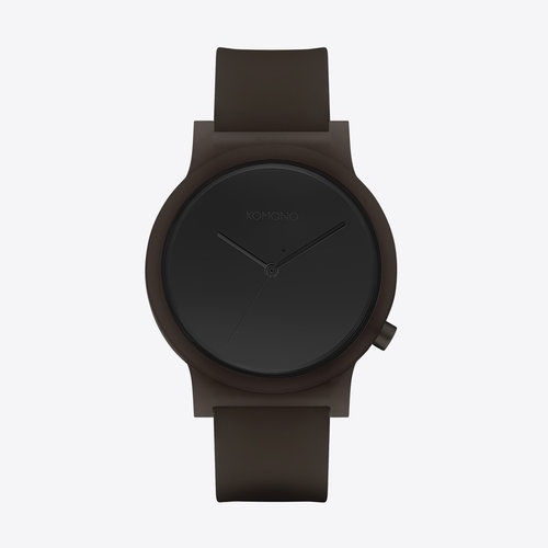 Komono Mono Orbit Black Horloge Komono Mono Orbit Black Horloge