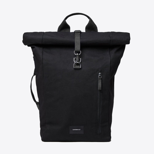 Sandqvist Dante Vegan Black Backpack